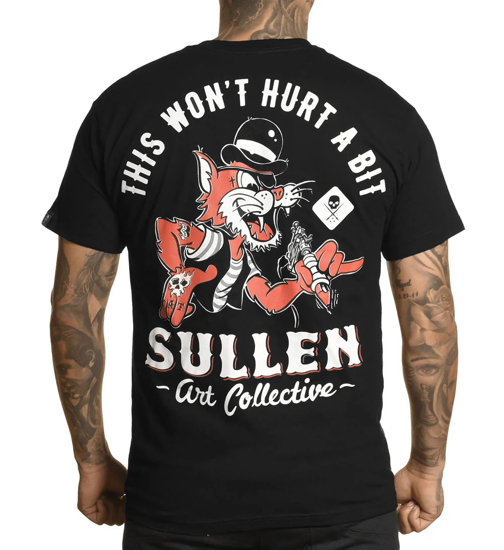 SULLEN | Won't Hurt S/S Standard Tee | Black - Rock Star Lifestyle Co.