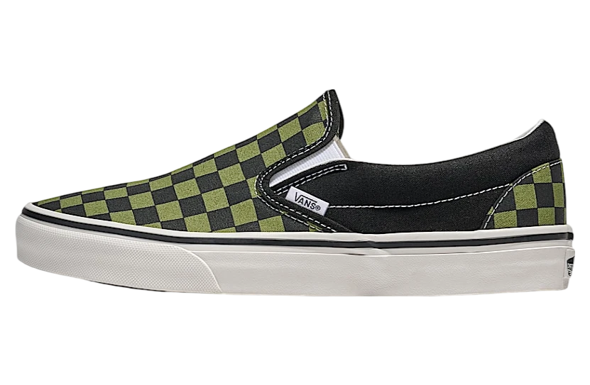 VANS Classic Slip-On Checkerboard Pop Check Loden Green