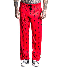 SULLEN | Badge Pajama Pant | Red