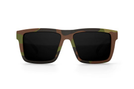 HEATWAVE | XL Vise | Camo Fleck/Ultra Black Polarized