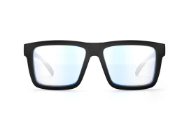 HEATWAVE | XL Vise | Blue Light Blocking Lens/Black Frame