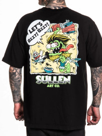 SULLEN | Bzzt Bzzt S/S 1 Ton Tee | Jet Black