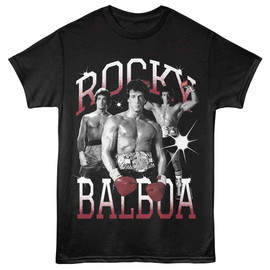 ROCKY | Rocky Balboa S/S Tee | Black
