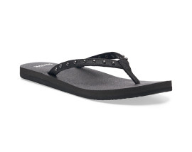 SANUK | W Yoga Joy II Stud Sandal | Ojai Black