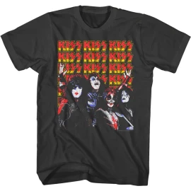 KISS | Lots Of Logos S/S Tee | Smoke