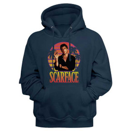 Scarface | Miami Sunset P/O Hood | Navy