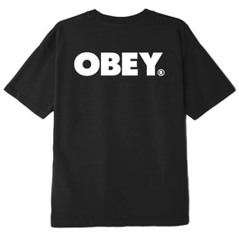 OBEY-BOLD 2-S/S TEE-BLACK