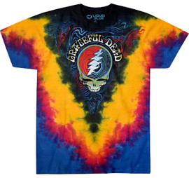 Buffalo Nickel Tie Dye Adult Grateful Dead T-Shirt