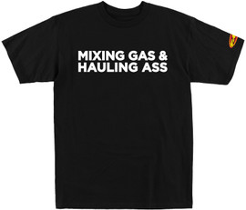 FMF-GASS-S/S TEE-BLACK