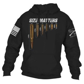 GRUNT STYLE | Size Matters Pullover Hoodie | Black