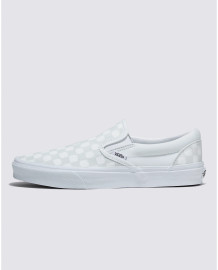 VANS | Classic Slip-On(Checkerboard) | White/White