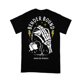 BURN OUR BRIDGES | Bender Bound S/S Tee | Black