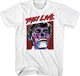 THEY LIVE-THEY LIVE OBEY-S/S TEE-WHITE