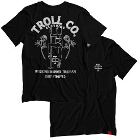 TROLL CO | Butterface S/S Tee | Black