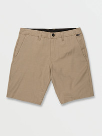 VOLCOM-SLUB FRICKIN CROSS SHRED SHORTS-KHAKI