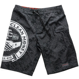 TROLL CO-HAGGLER BOARDSHORTS-BLACK