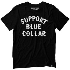 Troll Co Support Blue Collar S/S