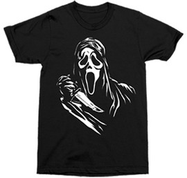 GHOSTFACE | Slasher Knife S/S Tee | Black