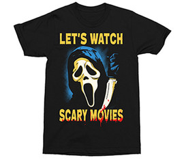GHOSTFACE | Watch Scary Movies S/S Tee | Black
