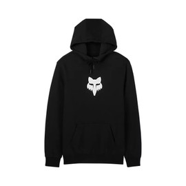FOX Head Pullover Hoodie-Black
