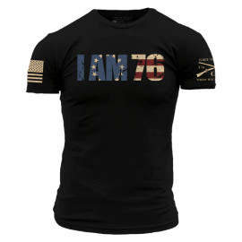 GRUNT STYLE | I AM 76 S/S Tee | Black