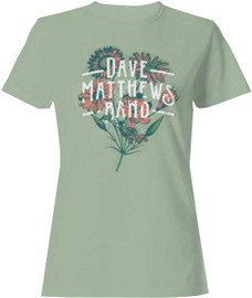 Dave Mathews Band Flowers Women's Tee