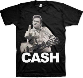 Johnny Cash The Bird S/S Tee