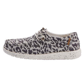 HEY DUDE | Wendy Woven | Cheetah Grey