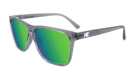 KNOCKAROUND | Fast Lanes Sport | Clear Grey / Green Moonshine