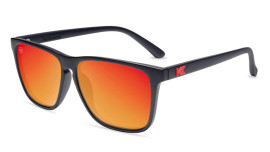 KNOCKAROUND | Fast Lanes | Matte Black / Red Sunset