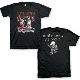 CANNIBAL CORPSE | Butchered At Birth Tee | Black