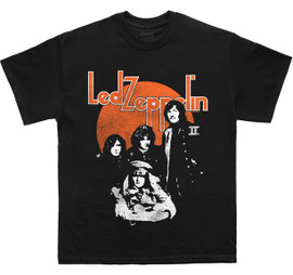 LED ZEPPELIN | Red Sun Tee | Black