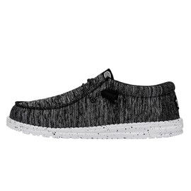 HEY DUDE | Wally Sport Knit | Black/White