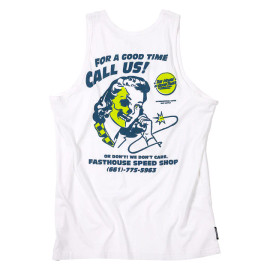 FASTHOUSE | Call Us Tank | White