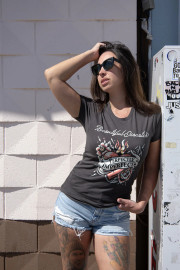 Beautiful Disaster | Rebel Ink Tee | Vintage Black