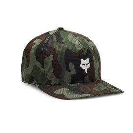 FOX | Fox Head Camo Tech Flexfit Hat | Green Camo