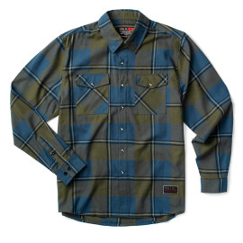 TROLL CO | Gridlock Flannel | Navy