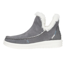 HEY DUDE | Camden Suede | Charcoal