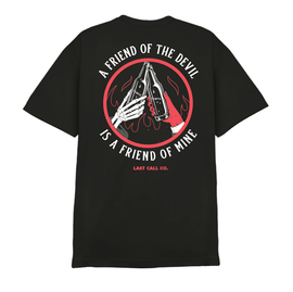 LAST CALL Co | Friend Of Mine S/S Tee | Black
