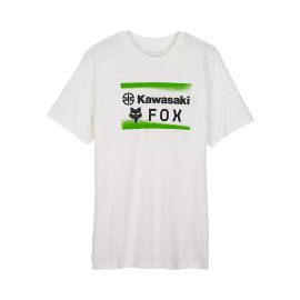 FOX | Fox x Kawasaki Premium S/S Tee | Optic White