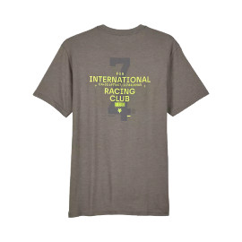FOX | Numerical Premium S/S Tee | Heather Graphite
