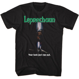 LEPRECHAUN | Leprechaun Poster S/S Tee | Black