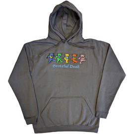 Grateful Dead | Dancing Bears Hoodie | Grey