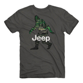 JEEP | Sasquatch Adventure S/S Tee | Charcoal