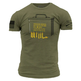 GRUNT STYLE | Freedom Seeds S/S Tee | Military Green