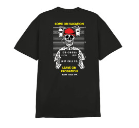 LAST CALL CO | Probation S/S Tee | Black LAST CALL CO | Probation S/S Tee | Black