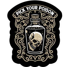 LAST CALL CO | Pick Your Poison Sticker