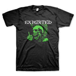 THE EXPLOITED | Middle Finger Logo S/S Tee | Black