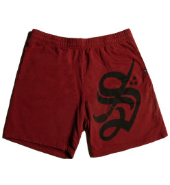 SULLEN | S-Bomb Sweat Shorts | Burgundy