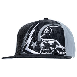 METAL MULISHA | Ghost 2 Flex Hat | Black/Grey